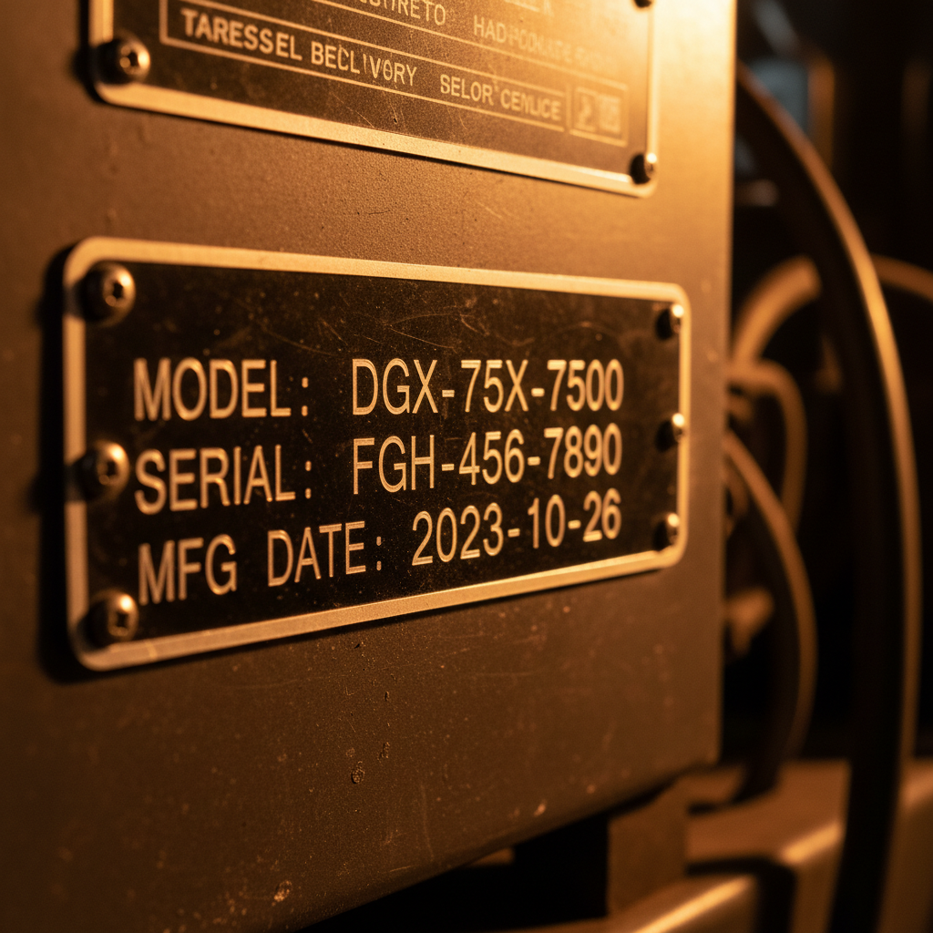 Таблична гравіювання серійного номера STRUM